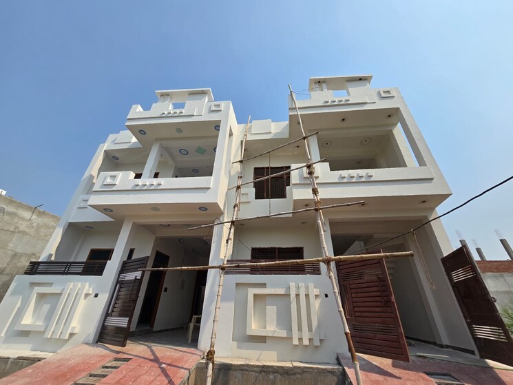 Exterior View, omaxe city 3 Bedroom 1000 Sq.Ft. Independent House In Omaxe City Lucknow 7776219