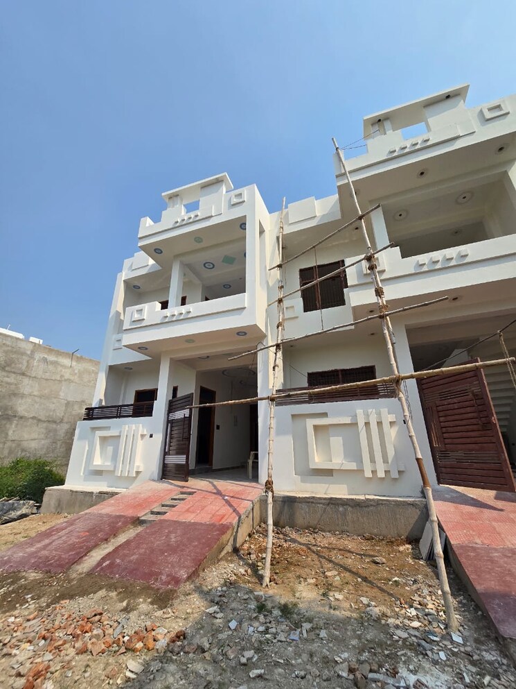 Exterior View, omaxe city 3 Bedroom 1000 Sq.Ft. Independent House In Omaxe City Lucknow 7776219