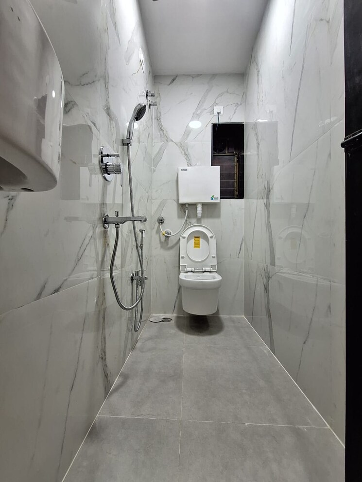 Bathroom, parmanu-nagar 3 Bedroom 1200 Sq.Ft. Apartment In Vashi Sector 4 Navi Mumbai 7776467