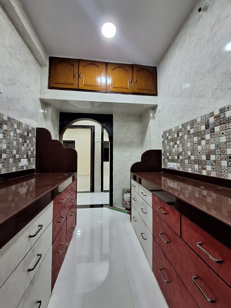 Kitchen, parmanu-nagar 3 Bedroom 1200 Sq.Ft. Apartment In Vashi Sector 4 Navi Mumbai 7776467