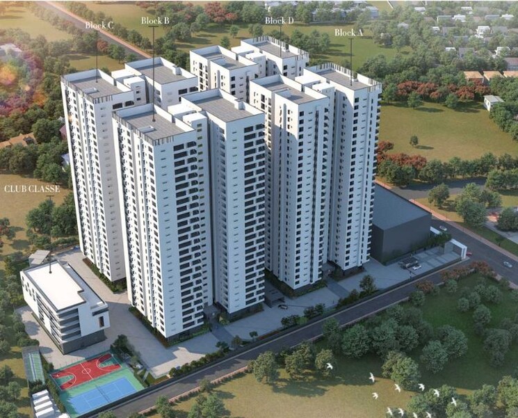Exterior View, aparna-zenon 2 Bedroom 1346 Sq.Ft. Apartment In Puppalaguda Hyderabad 7777002