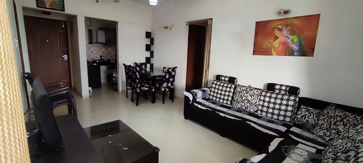 Living Room, divine-palm-springs 2 Bedroom 682 Sq.Ft. Apartment In Wakad Pune 7777325