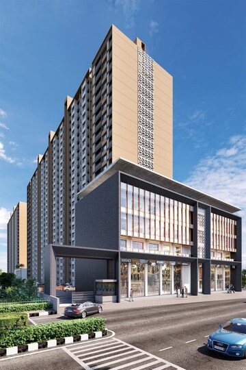 2 BHK Apartment – Exterior View View at Saniket The Rising, Kiwale - for Sale