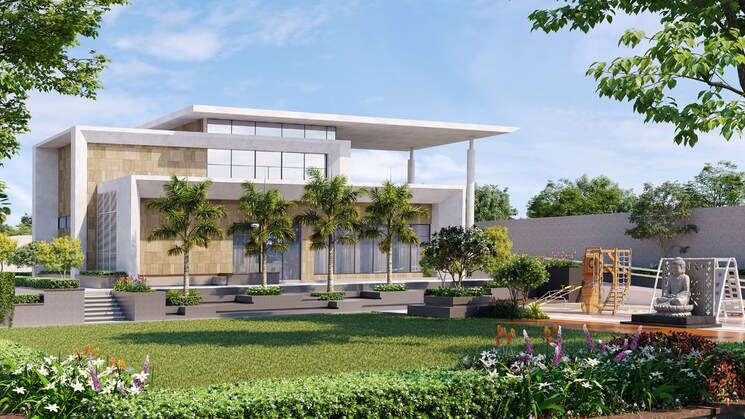 Garden, saniket-the-rising 3 Bedroom 958 Sq.Ft. Apartment In Kiwale Pune 7777407