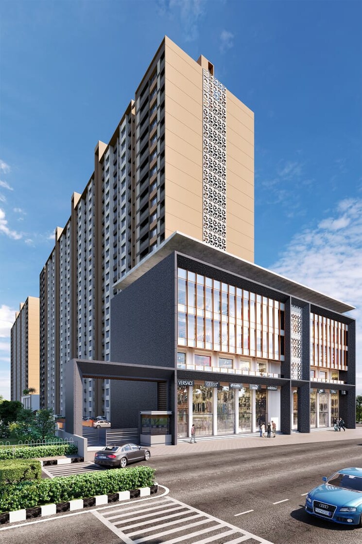 Exterior View, saniket-the-rising 3 Bedroom 958 Sq.Ft. Apartment In Kiwale Pune 7777407