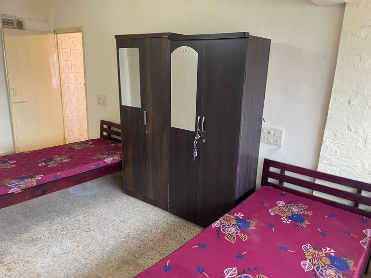 Bedroom, thane west Pg For Girls In Thane West 7777450