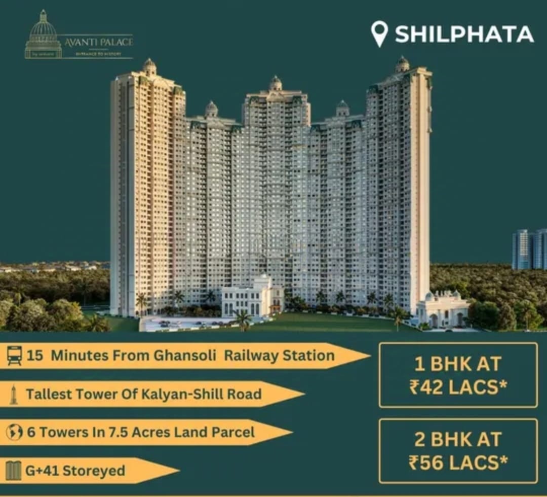 1 BHK + Pooja Room Apartment For Sale in Arihant Avanti