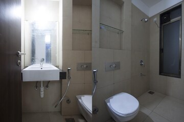 Bathroom in  Pg at Safed Pul – for Rent