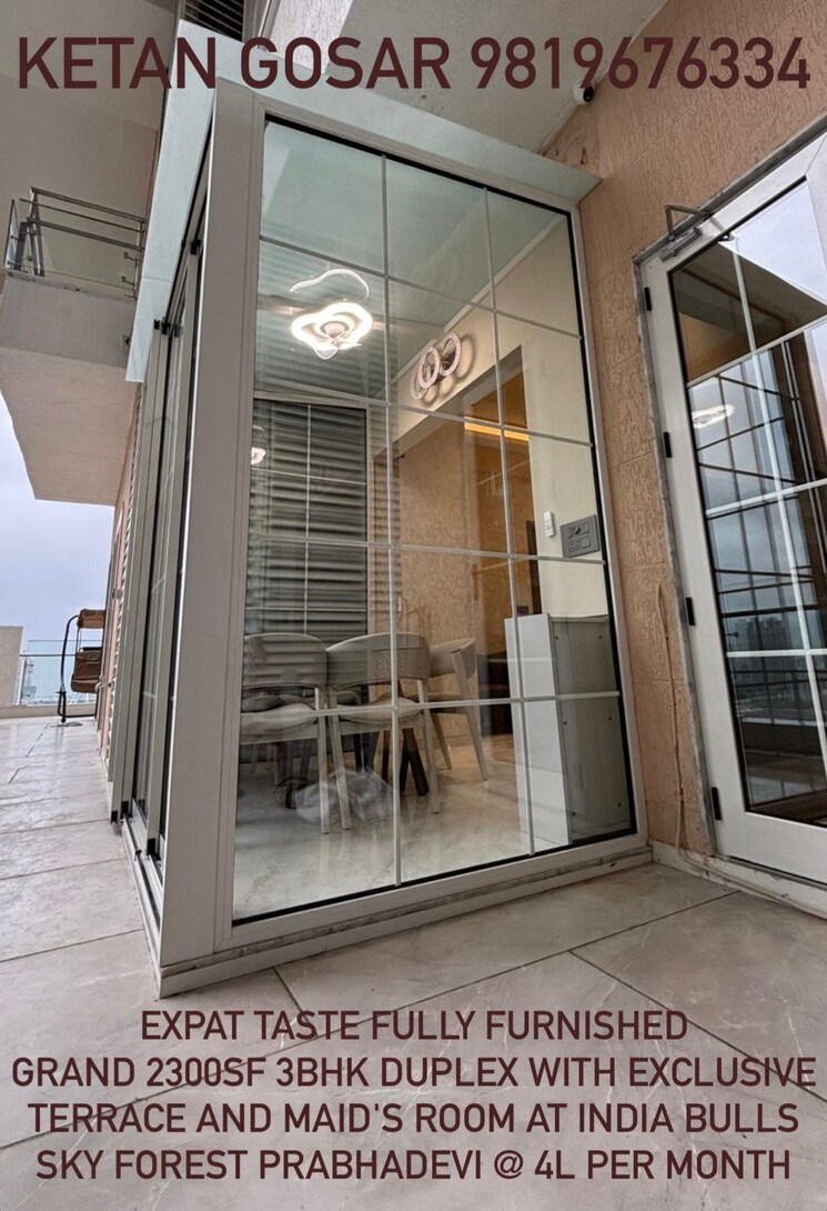 Balcony, nutan-madhuban-apartment 2 Bedroom 1000 Sq.Ft. Apartment In Worli Mumbai 7777876