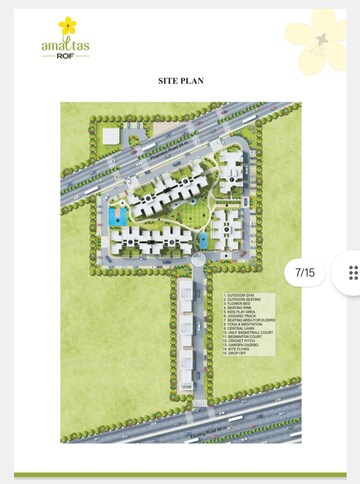 Master Plan in 2 BHK Apartment at ROF Amaltas, Sector 92 – for Sale
