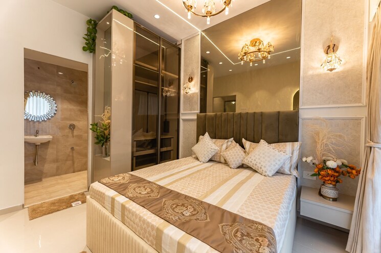 Bedroom, siddhi-siddhi-grandeur 3 Bedroom 2200 Sq.Ft. Apartment In Kharghar Navi Mumbai 7778194