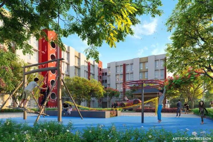 Exterior View, mahindra-happinest-palghar-project-2 1 Bedroom 390 Sq.Ft. Apartment In Palghar Palghar 7778434