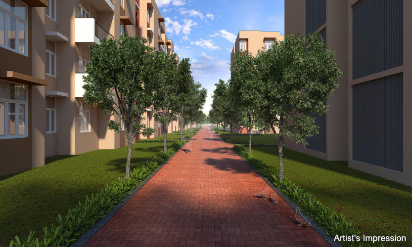 2 BHK 542 Sq.Ft. Apartment in Mahindra Happinest Palghar Project 2