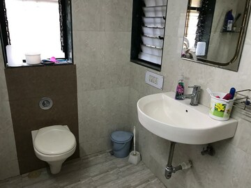 Bathroom in 1 BHK Apartment at Mandar Glenmark, Kharigaon – for Sale