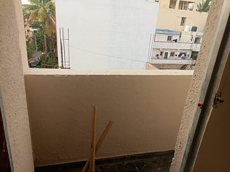 Balcony, shri-vardhaman-vatika 1 Bedroom 699 Sq.Ft. Apartment In Thergaon Pune 7778638