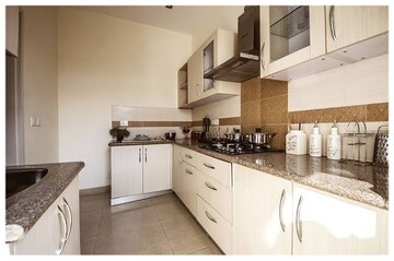 Kitchen in 3 BHK Builder Floor at Great Value Anandam, Sector 107 – for Sale