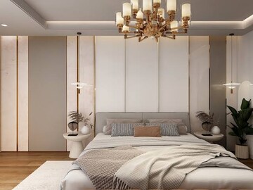 Bedroom in 3 BHK Builder Floor at Great Value Anandam, Sector 107 – for Sale