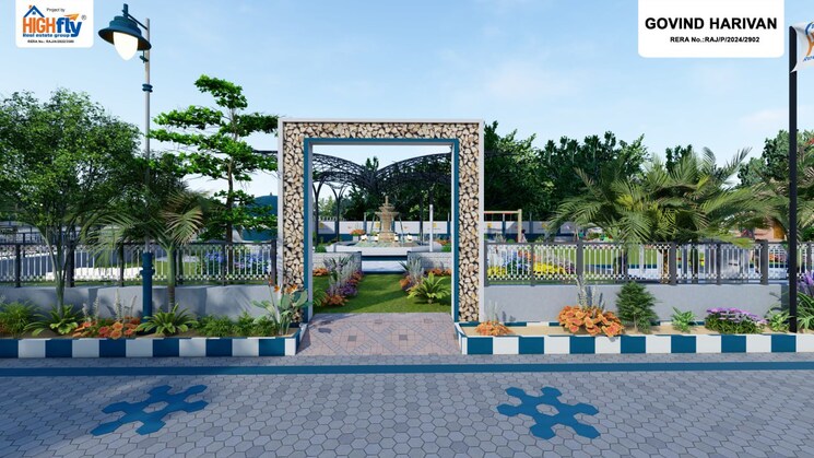 Exterior View, high-govind-harivan  111 Sq.Yd. Plot In Lakhna Jaipur 7778700