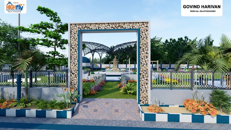 Exterior View, high-govind-harivan  111 Sq.Yd. Plot In Lakhna Jaipur 7778700