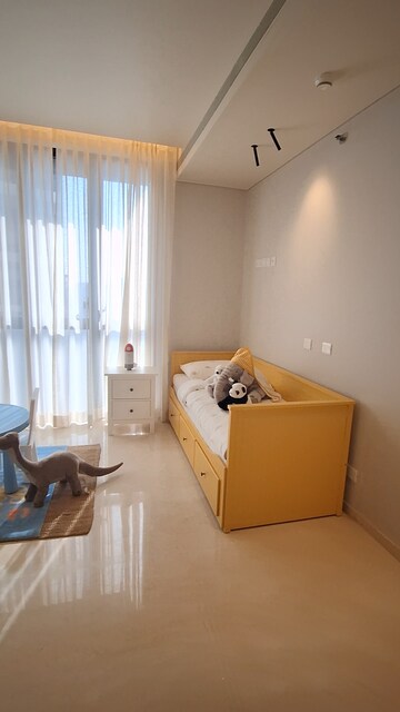 Living Room in 4 BHK Apartment at Forum Serendipity, Bandra Kurla Complex – for Sale