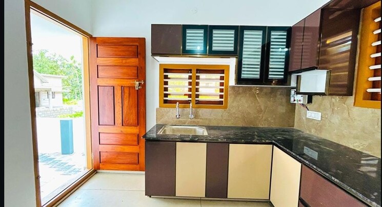 Kitchen, parli 2 Bedroom 1100 Sq.Ft. Villa In Parli Palakkad 7779004