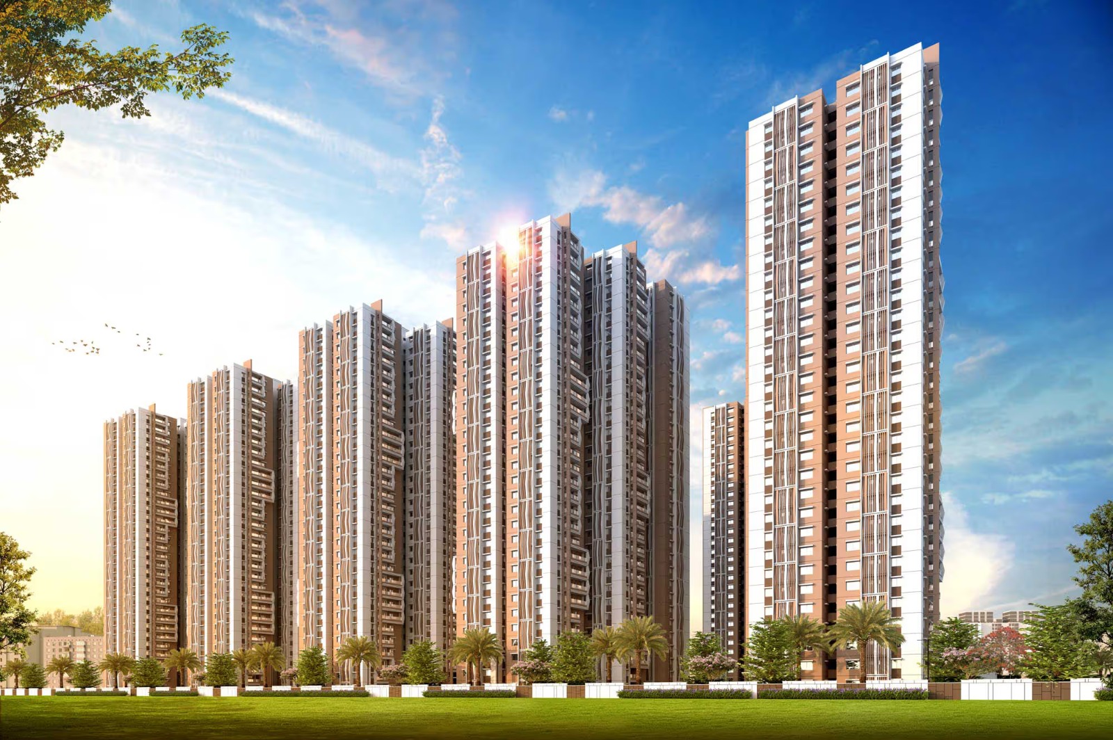 3 BHK + Pooja Room Apartment For Sale in Honer Aquantis