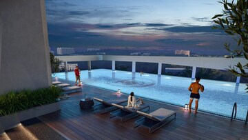 Swimming Pool in 3 BHK Apartment at Anvita High 9, Kollur – for Sale