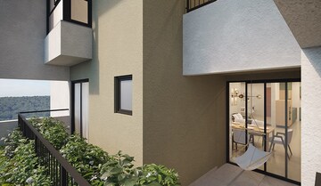 Balcony in 3 BHK Apartment at Jayabheri The Sahasra, Serilingampally – for Sale