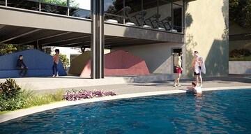 Swimming Pool in 3 BHK Apartment at Jayabheri The Sahasra, Serilingampally – for Sale