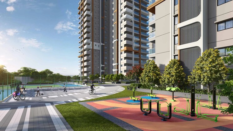 Exterior View, my-home-avali 3 Bedroom 3000 Sq.Ft. Apartment In Tellapur Hyderabad 7779416