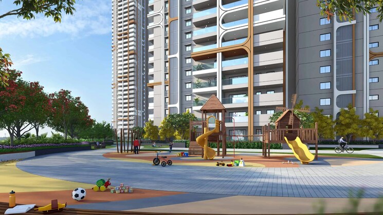 Exterior View, my-home-avali 3 Bedroom 3000 Sq.Ft. Apartment In Tellapur Hyderabad 7779416