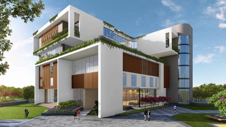 Exterior View, my-home-avali 3 Bedroom 3000 Sq.Ft. Apartment In Tellapur Hyderabad 7779416