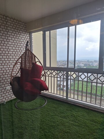 Balcony in 2 BHK Apartment at Capital Paradise, Pathribagh – for Sale