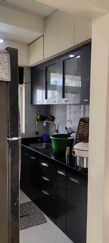 Kitchen in 1 BHK Apartment at Ashapura Excellent, Mulund West – for Sale