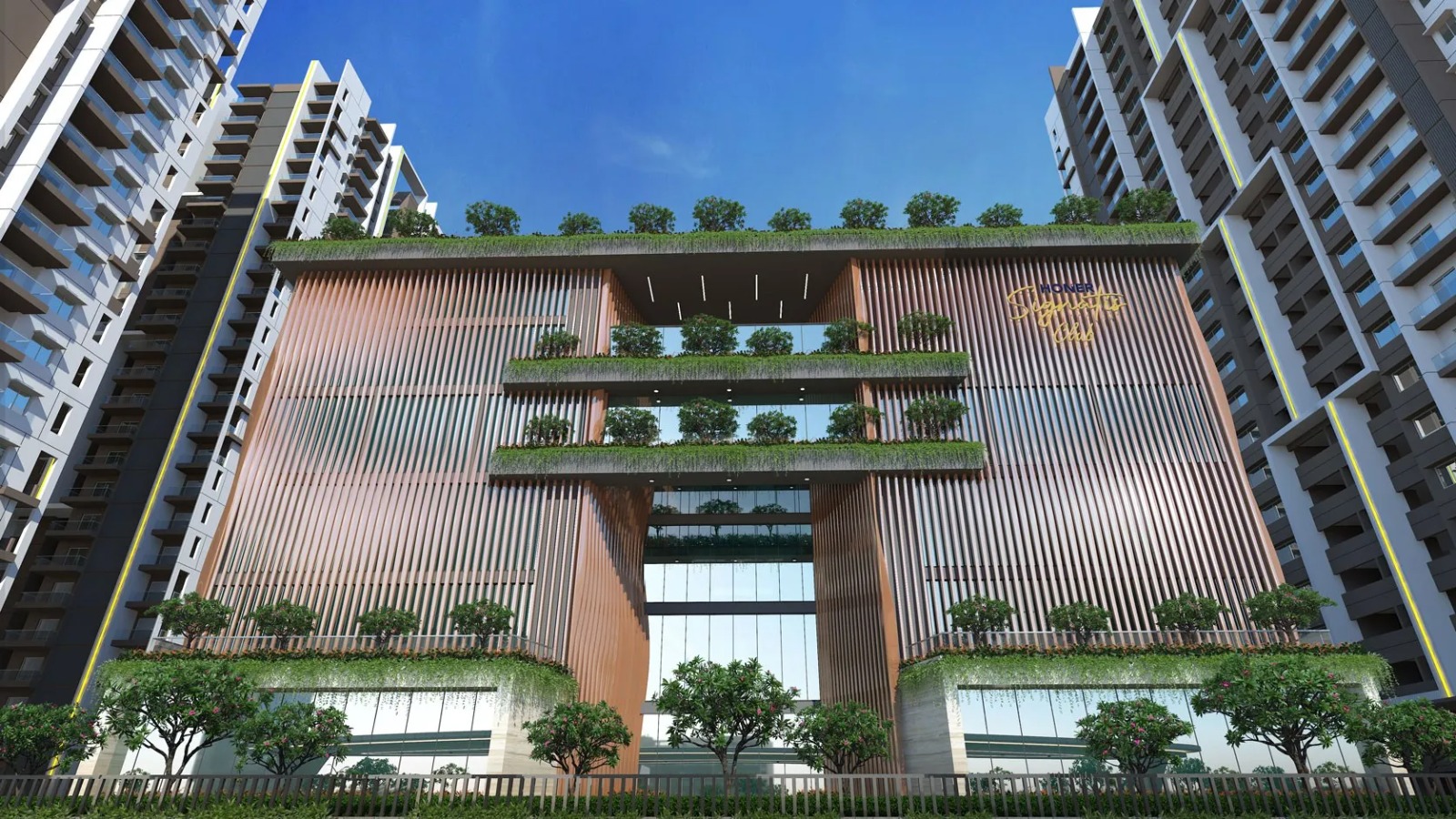 3 BHK + Pooja Room Apartment For Sale in Honer Signatis