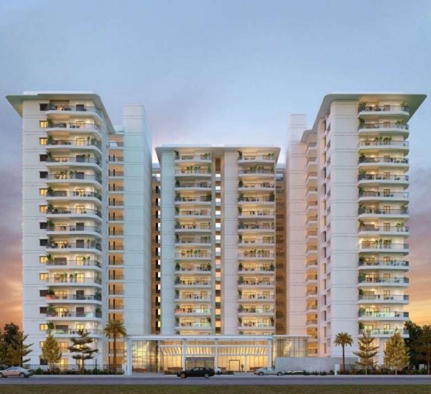 3 BHK + Pooja Room 2717 Sq.Ft. Apartment in Lumbini Elysee