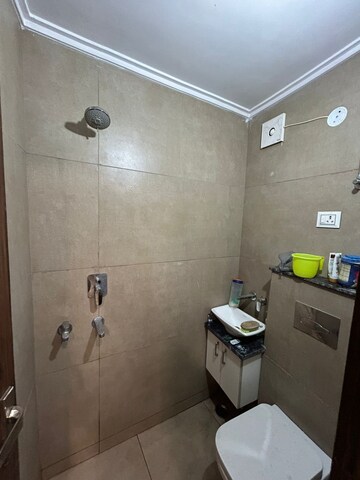 Bathroom in 2 BHK Builder Floor at Uttam Nagar – for Rent