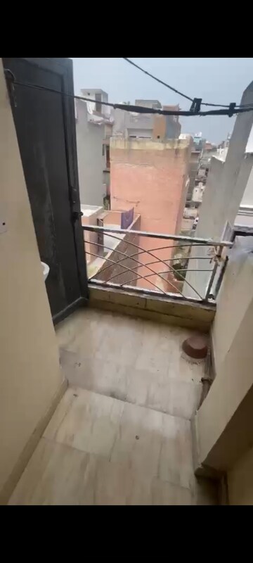 Balcony in 1 RK Builder Floor at Uttam Nagar – for Rent