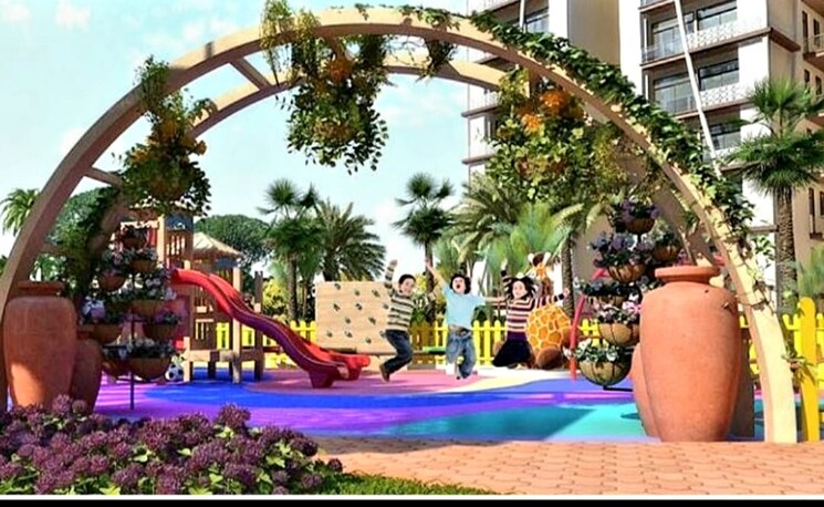 Garden, azeagaia-botanica 3 Bedroom 1629 Sq.Ft. Apartment In Vrindavan Yojna Lucknow 7780297