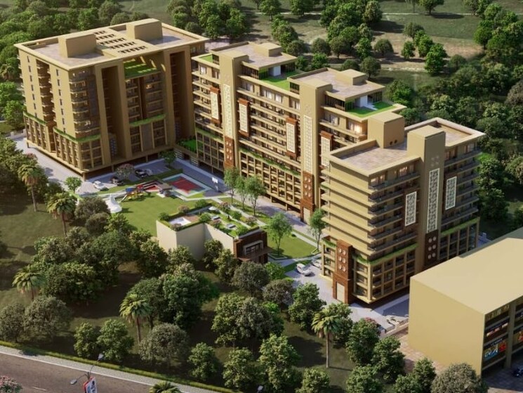 Exterior View, mrs-hi-greens 4 Bedroom 2244 Sq.Ft. Apartment In Kishanpura Zirakpur 7780827