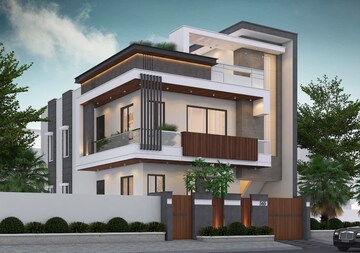 3 BHK Villa – Exterior View View at Manglams Grand City, Ajmer Road - for Sale