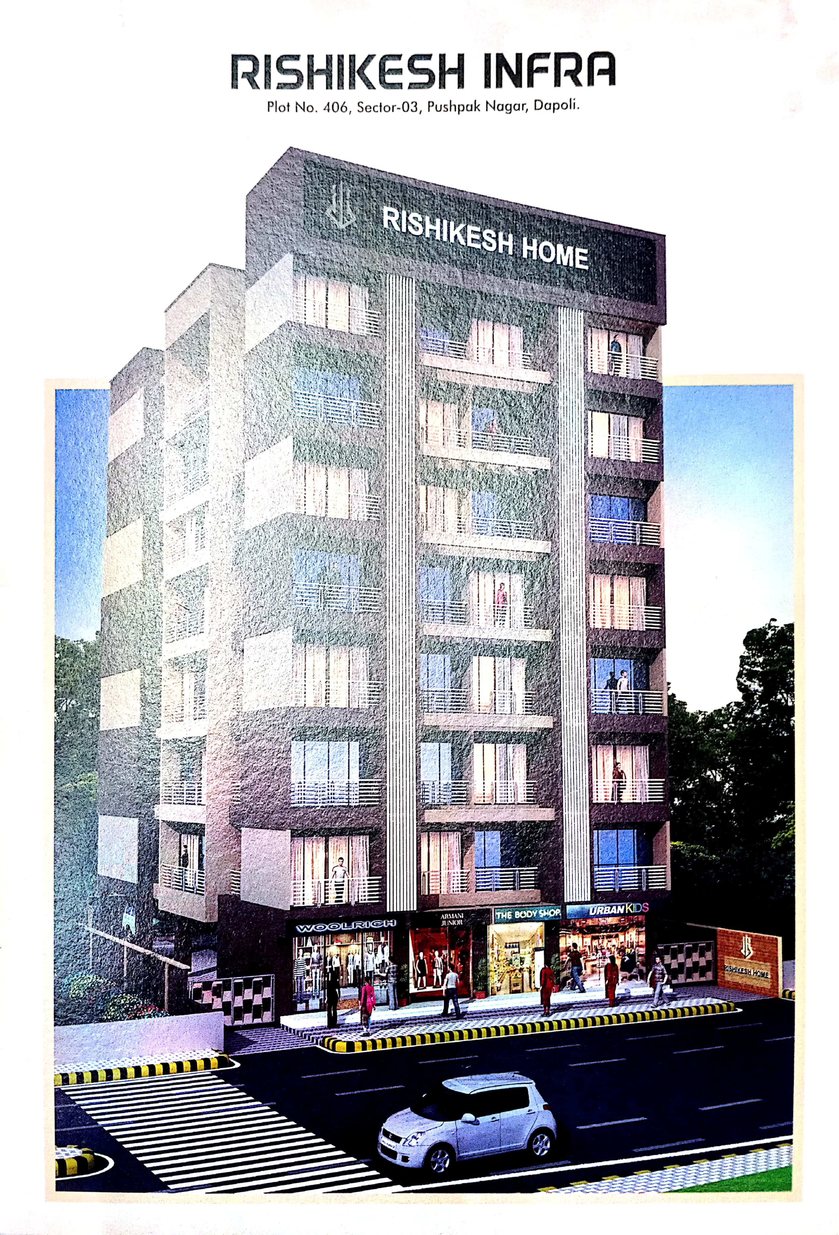 1 BHK Apartment For Resale in Rishikesh Home Dapoli Navi Mumbai  7781286