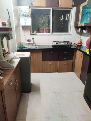 Kitchen in 1 BHK Apartment at Greenfield Society, Hadapsar – for Sale