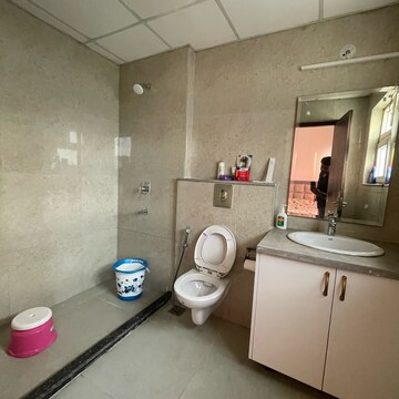 Attached Bathroom in 4 BHK Builder Floor at BPTP Amstoria, Sector 102 – for Sale