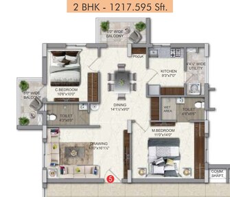 2 BHK Apartment For Resale in Veekay The Communittee Mokila Hyderabad  7782172