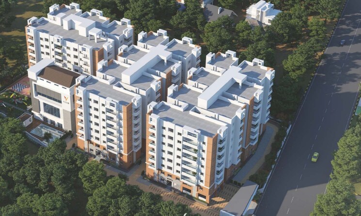 Exterior View, veekay-the-communittee 2 Bedroom 1256 Sq.Ft. Apartment In Mokila Hyderabad 7782438