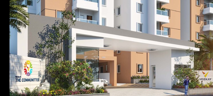 Exterior View, veekay-the-communittee 2 Bedroom 1256 Sq.Ft. Apartment In Mokila Hyderabad 7782438