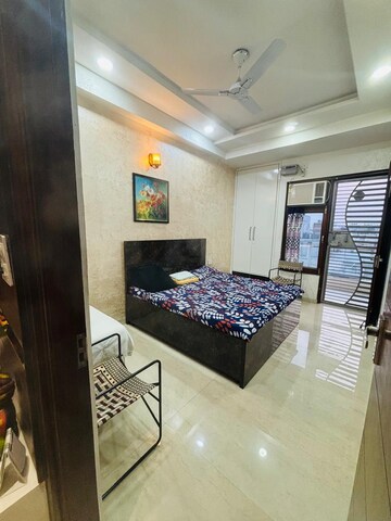 Bedroom in 4 BHK Builder Floor at Sai Enclave Niti Khand, Niti Khand – for Sale