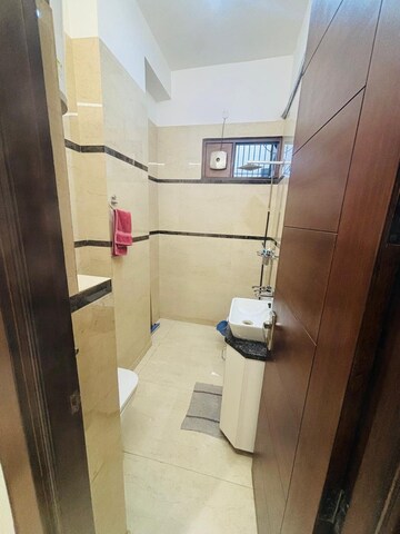 Bathroom in 4 BHK Builder Floor at Sai Enclave Niti Khand, Niti Khand – for Sale