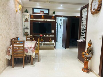 Living Room in 4 BHK Builder Floor at Sai Enclave Niti Khand, Niti Khand – for Sale